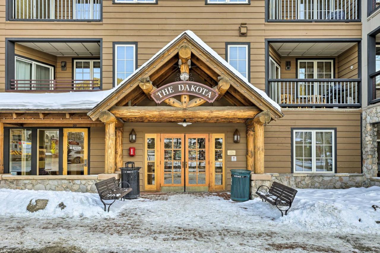 Keystone Ski Condo With Mtn View - Walk To Gondola! Buitenkant foto