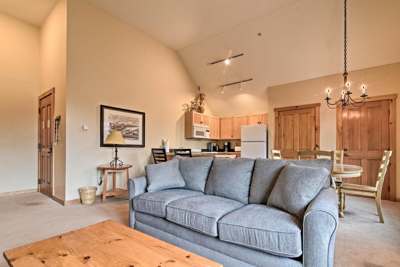 Keystone Ski Condo With Mtn View - Walk To Gondola! Buitenkant foto