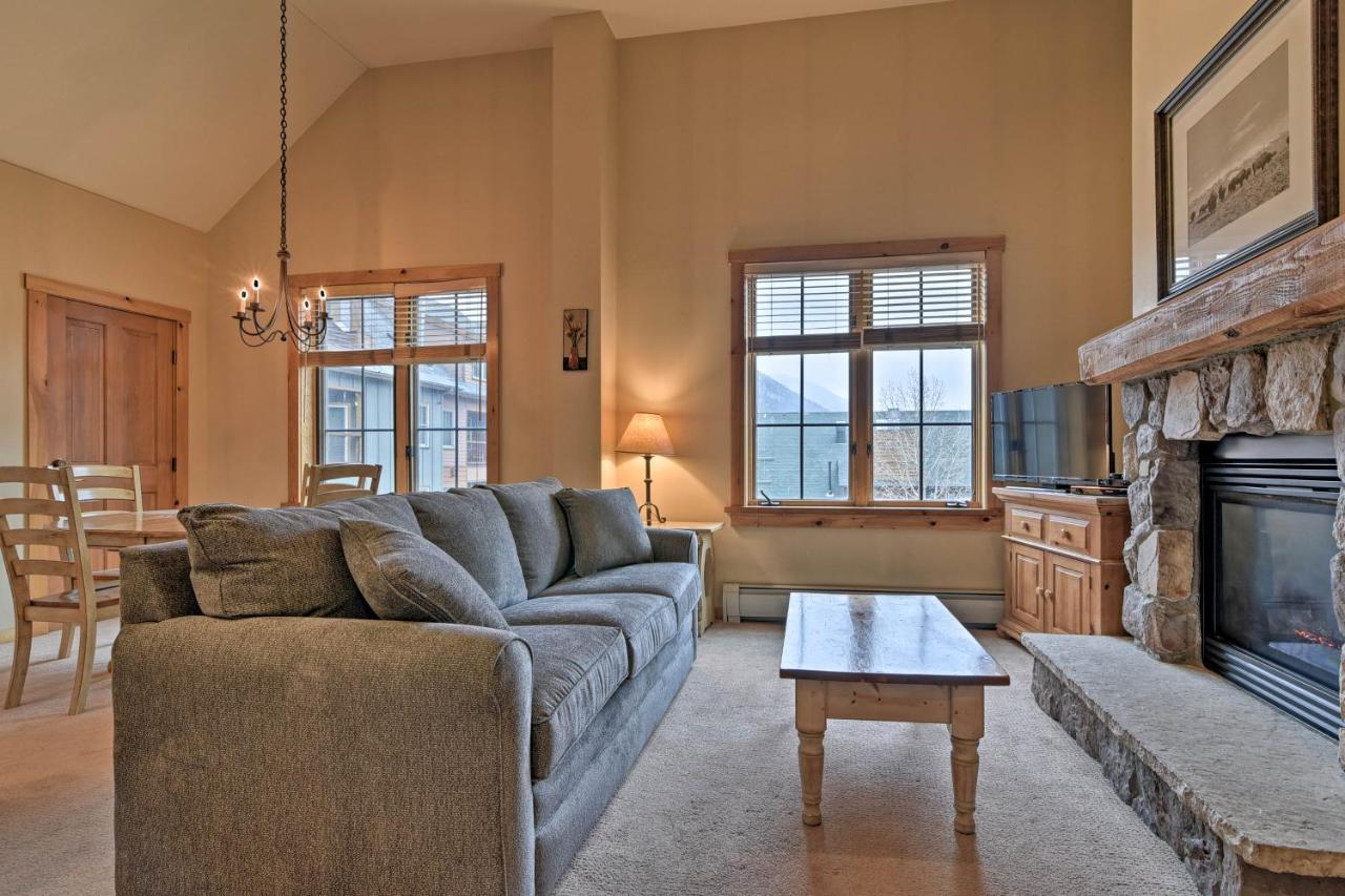 Keystone Ski Condo With Mtn View - Walk To Gondola! Buitenkant foto