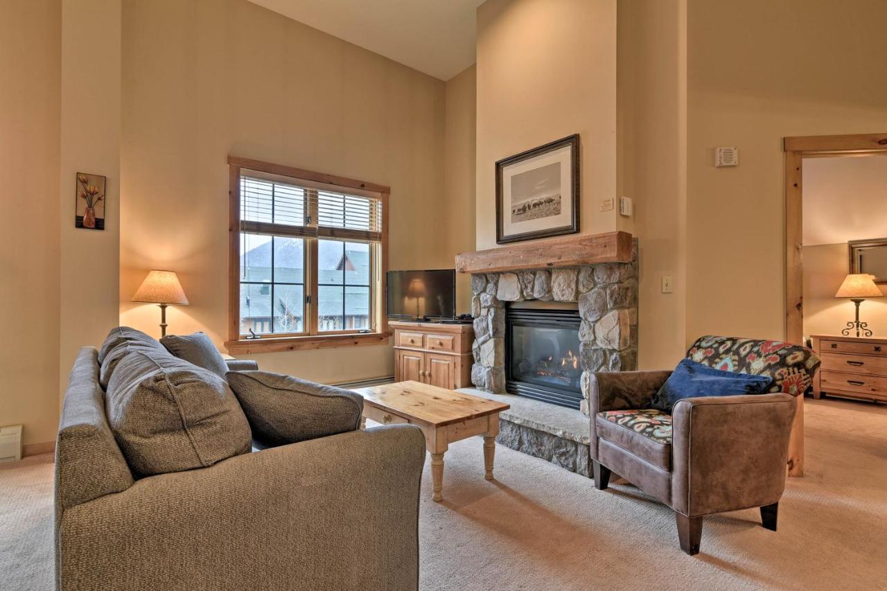 Keystone Ski Condo With Mtn View - Walk To Gondola! Buitenkant foto