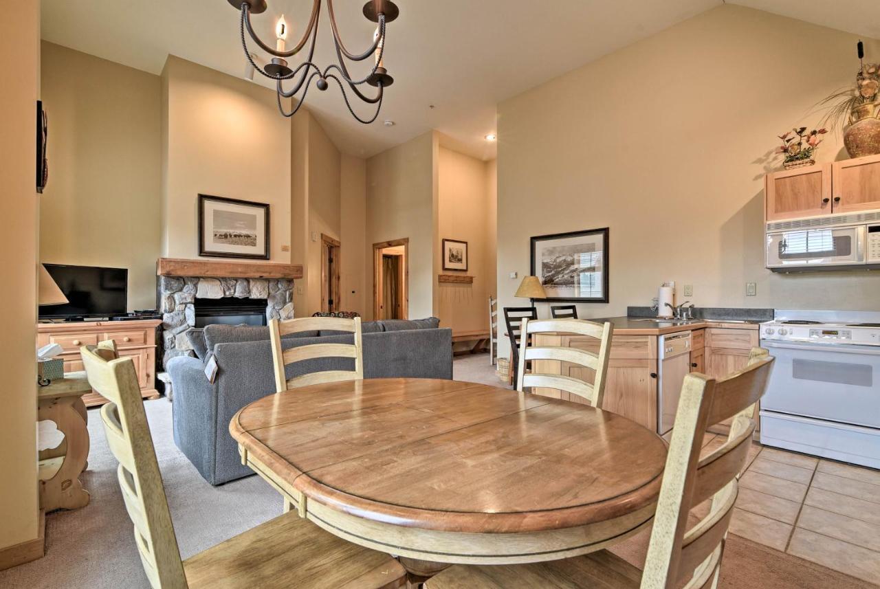 Keystone Ski Condo With Mtn View - Walk To Gondola! Buitenkant foto